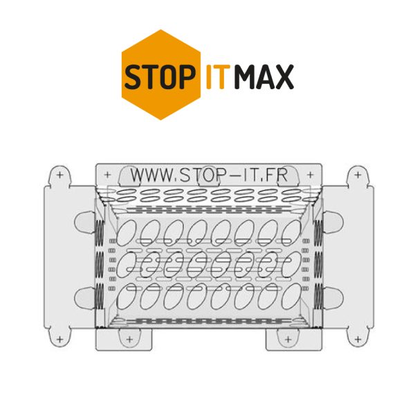 stop it max protection complète contre les frelons shéma